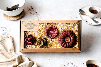 Personalised Anniversary Chocolate Flowers Gift Box, 4 of 10