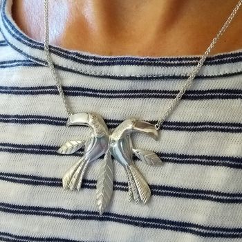 Toucan Twin Necklace, 2 of 11
