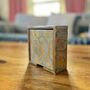 Set Of Six Wood Coasters With Case, Luxury Tableware, thumbnail 6 of 9