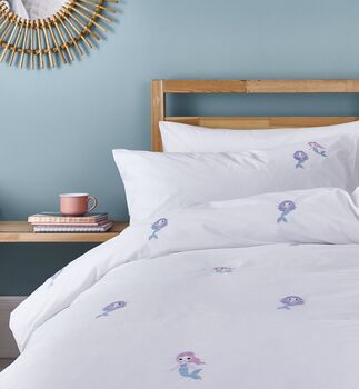 Little Mermaids Organic Cotton Bed Linen From, 4 of 6