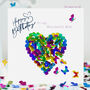 Wife Birthday Butterfly Heart Wonderful Wife Card, thumbnail 1 of 12