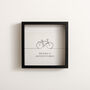 Personalised Travel Memory Frame Bike, thumbnail 2 of 8