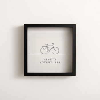 Personalised Travel Memory Frame Bike, 2 of 8