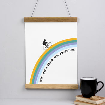 Personalised Cycling Print, 2 of 5