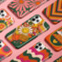 Retro Print Phone Case Durable iPhone Samsung Mobile Cover, thumbnail 5 of 5