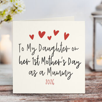 To Our Daughter On Her First Mother's Day Card, 2 of 5
