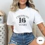 Personalised Cheers To 16 Years Milestone T Shirt, thumbnail 12 of 12