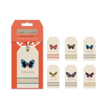 Butterfly Gift Tag Set, 2 of 2
