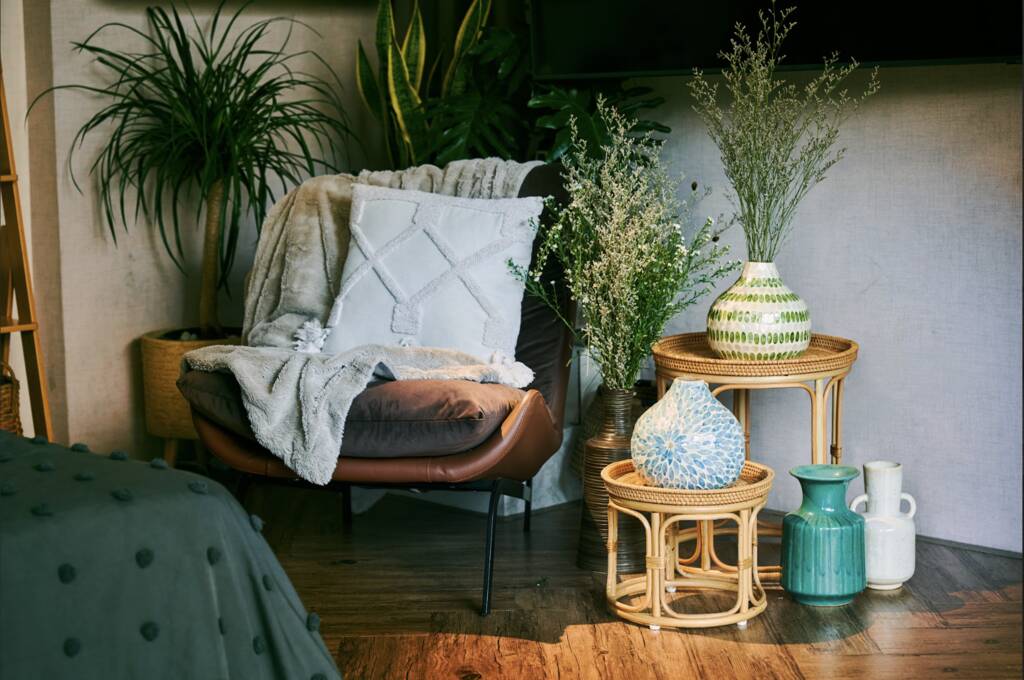 Bamboo Vase Decorative Vase, Eco Friendly Home Decor, Sustainable Gift For The Home, Handmade, 1 of 6