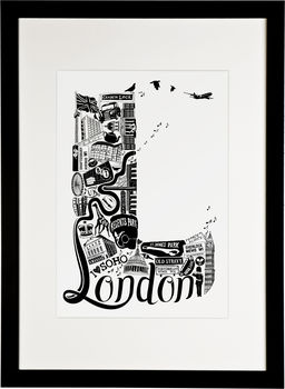 Best Of London Art Print, 3 of 4