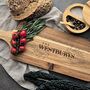Personalised Acacia Serving And Chopping Board | Engraved, thumbnail 3 of 8