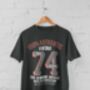 'Authentic Vintage 1974' 50th Birthday Gift T Shirt, thumbnail 6 of 7