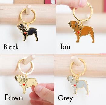 Greatest Dog Dad Father's Day Keyring, 6 of 12