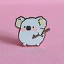 Koala Enamel Pin | Cute Pin Badges, thumbnail 5 of 5