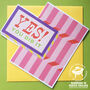 'Yes! You Did It!' Fold Up 'Well Done' Card, thumbnail 2 of 3