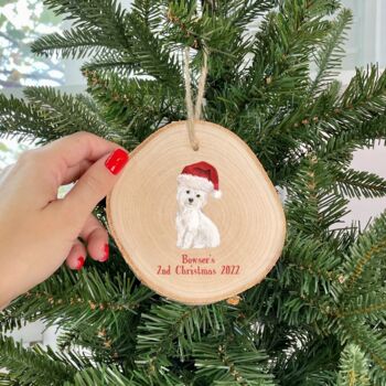 Personalised Dog Breed Christmas Decoration, 2 of 5