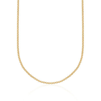 Sterling Silver Or Gold Plated Belcher Chain Necklace, 6 of 8