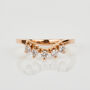 18ct Rose Gold Diamond Gaia Wedding Ring, thumbnail 1 of 2