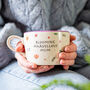 Blooming Marvellous Handmade Floral Mug, thumbnail 1 of 6