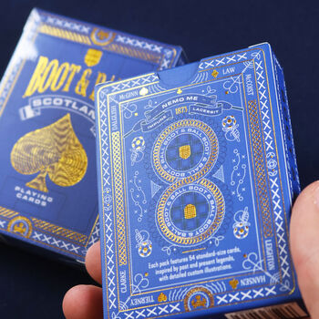 Scotland Football Playing Cards | Gift For Football Fans, 3 of 12