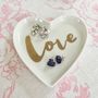 Love Porcelain Heart Dish, thumbnail 1 of 6