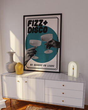 Fizz And Disco Print, 6 of 12