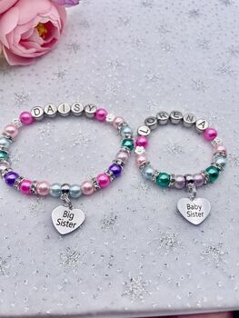 Personalised Big Sister Bracelet, 11 of 11