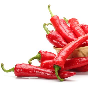 Chilli Plants 'Basket Of Fire' 3x Plants 9cm Pots, 2 of 5