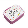 Personalised Kids Fun Polka Dot Insulated Lunch Bag, thumbnail 10 of 12