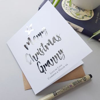 Personalised Christmas Card | Special Grandma | Gran, 4 of 4