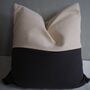 Linen And Mudcloth Scatter Cushion, thumbnail 3 of 7
