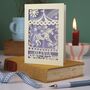 Personalised Papercut Merry Go Round Birthday Card, thumbnail 7 of 8