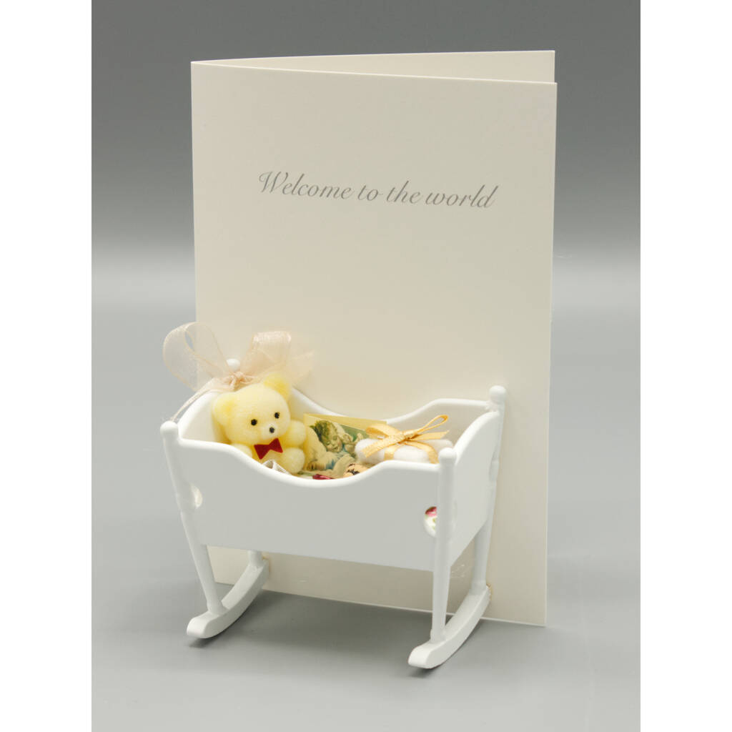 Welcome To The World Personalised Baby Card, 1 of 7