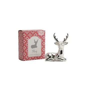 Stag Metal Silver Finish Ring And Jewellery Holder, 2 of 2