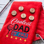 The Golffather Novelty Tri Fold Golf Towel, thumbnail 6 of 9