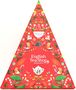 English Tea Shop Triangular Red Advent Calendar, thumbnail 1 of 3