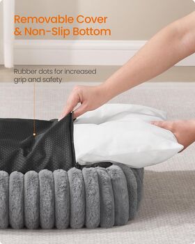 Rectangular Dog Bed Dog Sofa Cushion Bed, 5 of 5