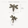 Regal Dragonfly Accent Cabinet Knob, thumbnail 7 of 9