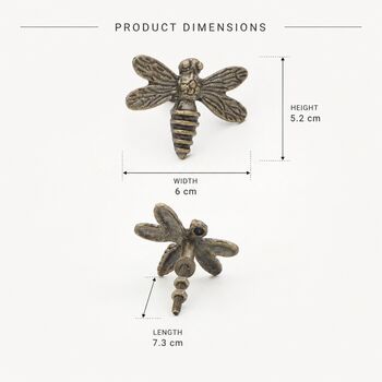 Regal Dragonfly Accent Cabinet Knob, 7 of 9