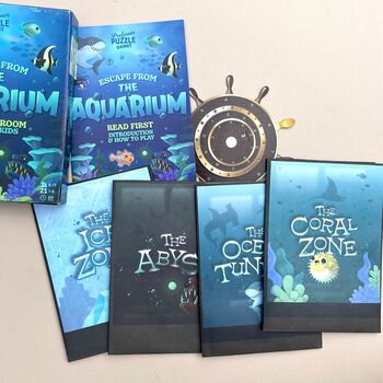 Children's Escape Room Game: Escape From The Aquarium, 3 of 6