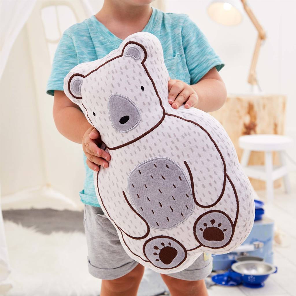 Childrens Cuddly Bear Cushion By Posh Totty Designs Interiors ...