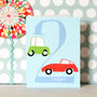 Mini Cars 2nd Birthday Card, thumbnail 3 of 4