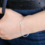 Sterling Silver Cut Out Star Bracelet, thumbnail 3 of 5