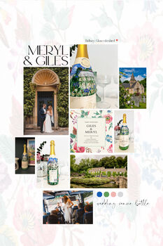 Personalised Hand Painted Wedding Venue Bottle, 6 of 8