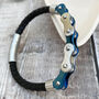 Bicycle Chain Bracelet Blue And Silver, thumbnail 2 of 4