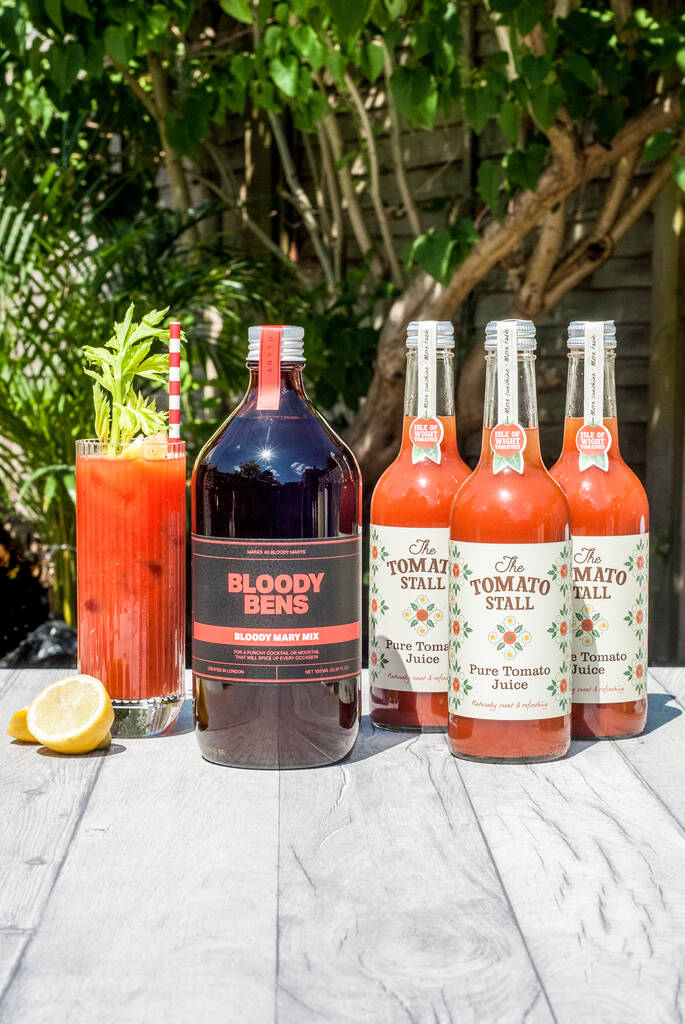 Large Bloody Mary Mix With Triple Tomato Juice Pack By Bloody Bens