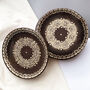 Stoneware Dinner Plates In Brown Colour, Set Of Four, thumbnail 1 of 9
