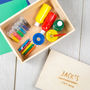 Personalised Engraved Children's Art And Craft Box, thumbnail 3 of 8
