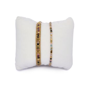 Celeste Gemstone Stacking Bracelet Sets, 7 of 12