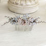 Orchid Crystal Bridal Headdress, thumbnail 3 of 4